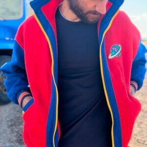 90s Gitano Fleece Bomber Coat